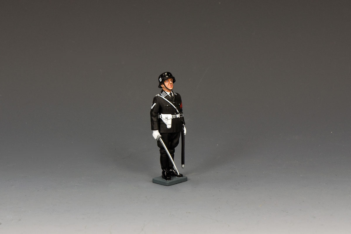 LAHSS Officer at Attention