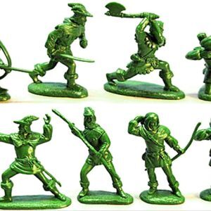 Robin Hood's Merry Men - in green color
