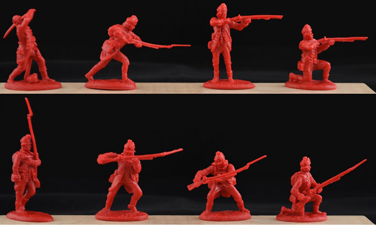 British Light Infantry (16 pieces)