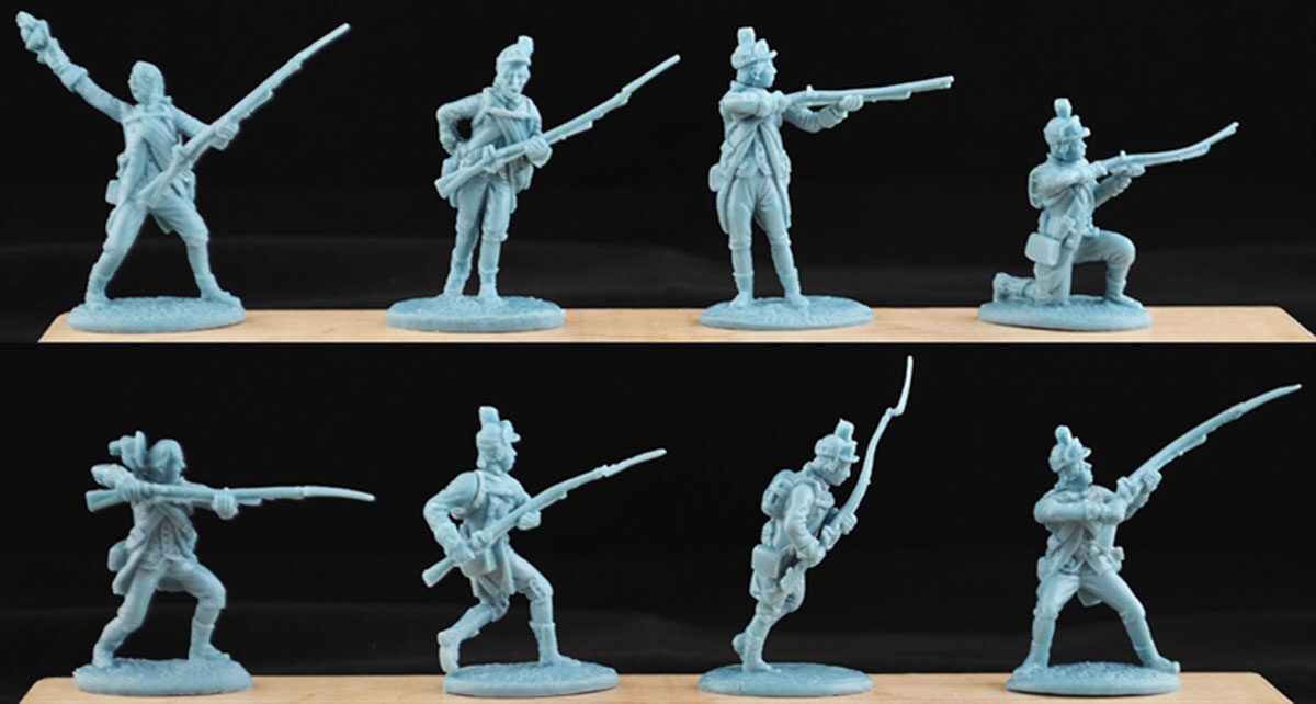 American Light Infantry (16 pieces)