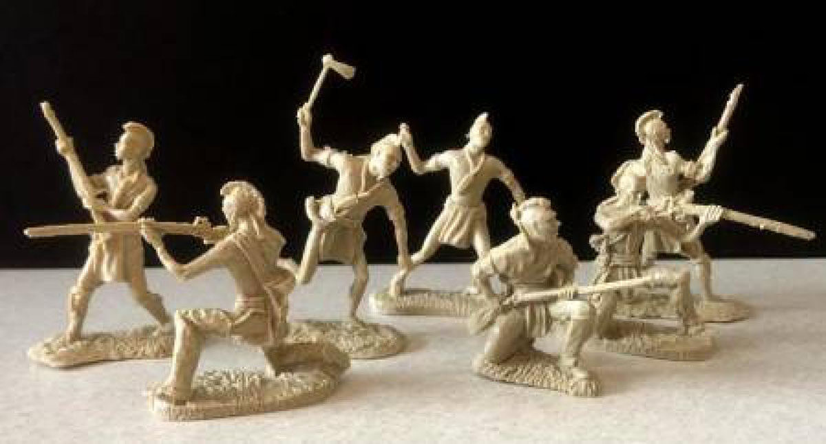 BARZSO Mohawk Indians 54MM