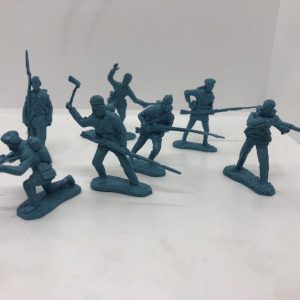 7 figures Rogers' Rangers Set 1