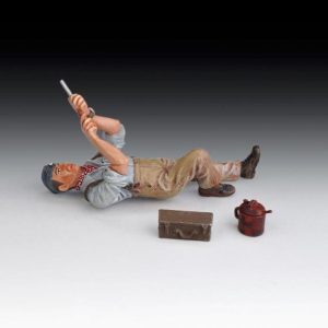 Groundcrew Mechanic Lying