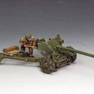 L/Sgt. John Baskeyfield V.C. and his 6 pdr. Anti Tank Gun