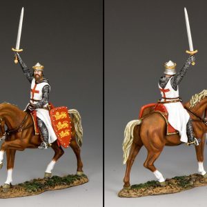 Richard the Lionheart mounted