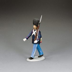 Marching Royal Danish Lifeguardsman