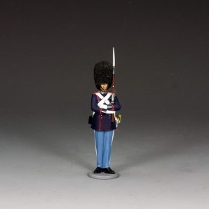 Danish Life Guard At Attention