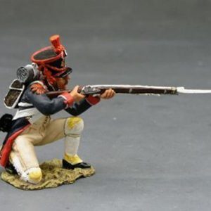 Fante in ginocchio che spara