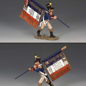 Fr. V Flagbearer Advancing