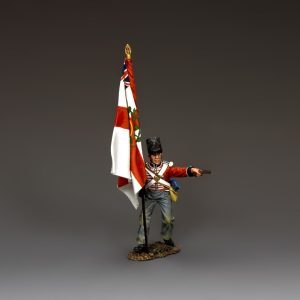 The Temporary Regimental Standard Bearer