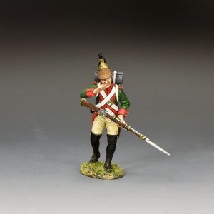 Foot Dragoon Biting A Cartridge