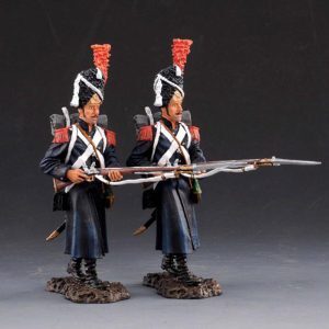 Imperial Guard Advancing - Blue Coat