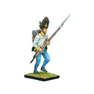Granatiere austriaco del battaglione Hahn che avanza con moschetto #2