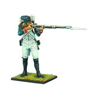 French 18th Line Infantry Voltigeur Standing Firing with Forage Cap