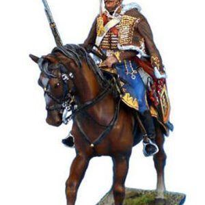 Soldato degli Ussari russi con la carabina in pugno - Borodino 1812