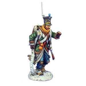 Polish Fusilier Trudging with Birch Walking Stick - 12th Line Infantry