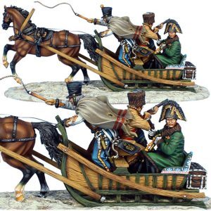 French Sledge Carrying Hussar, ADC, and General de Division