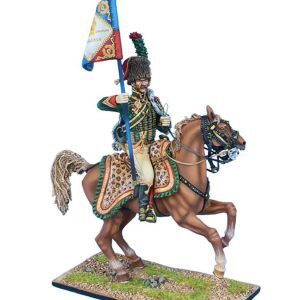 French Imperial Guard Chasseur a Cheval Standard - 18015-1813 Pattern