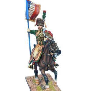 French Imperial Guard Chasseur a Cheval Standard - 1815 Pattern