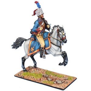 French Imperial Guard Chassuer a Cheval Trumpeter