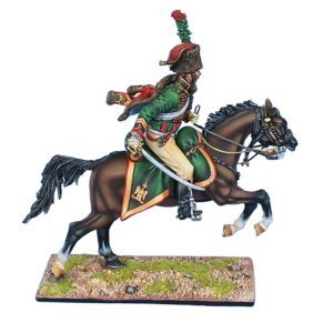 French Imperial Guard Chasseur a Cheval NCO with 10-20 Years Service