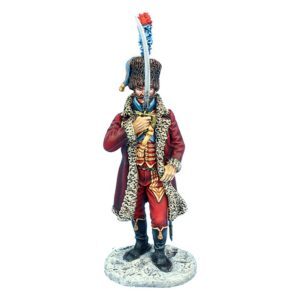 Saluting French Aide de Camp