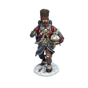 French Sapper Retreating with Booty