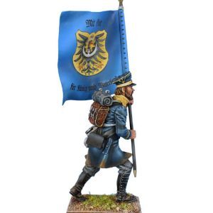 Prussian 3rd Silesian Landwehr Standard Bearer #1
