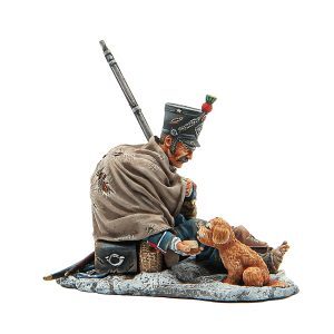 French Chasseur with Dog 15th Light Infantry