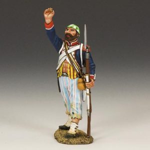 Un soldato di fanteria francese che non  riuscito a resistere all'impulso di lasciare un segno sul