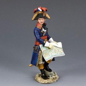 Generale francese con mappa