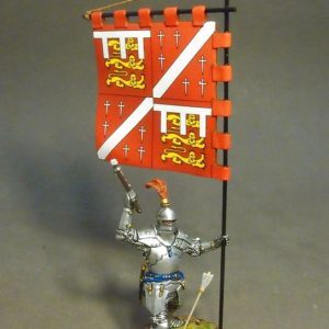 Knight with Heraldic Banner