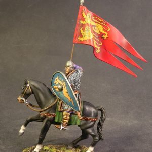 NORMAN KNIGHT WITH NORMANDY BANNER
