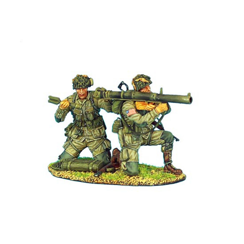 US 101st Airborne Paratrooper Bazooka Team
