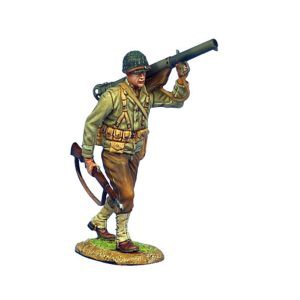 US 4th ID Private with Bazooka and M1 Garand