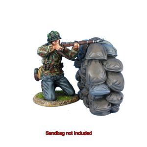 German Heer Infantry Kneeling Firing K98