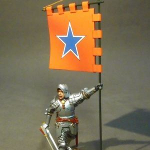 The Retinue of John De Vere, 13th Earl of Oxford, Knight with Banner