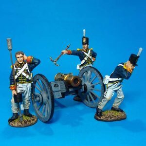 BRITISH FOOT ARTILLERY Pre-1813,  ARTILLERY CREW FIRING (CANNONE NON INCLUSO)