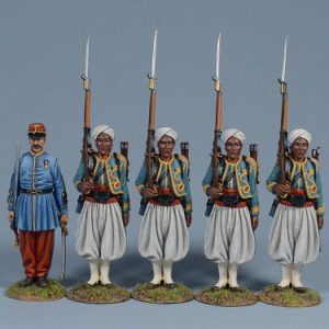 Tirailleur Algerien Standing at Attention Set(2)