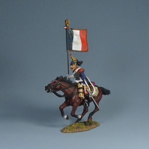 French Cuirassiers Charging Flagbearer