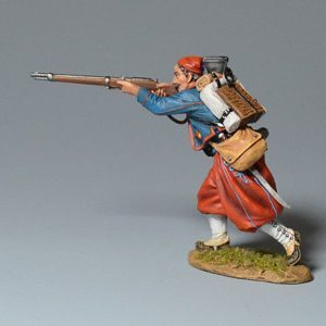 Zouaves Advancing Firing