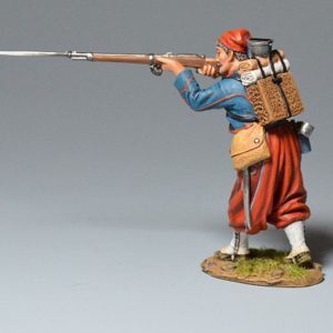 Zouaves Advancing Firing