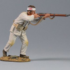 British Royal Marine Light Infantry Advancing Firing