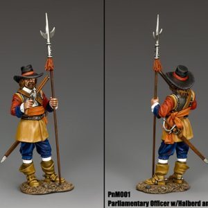 Parliamentary Officer w/Halberd and Pistol
