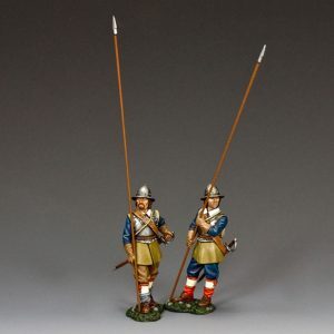 Vertical and Advancing Pikemen (Royalist)