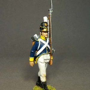 PORTUGUESE LINE INFANTRY,  21st LINE INFANTRY REGIMENT,  Line Infantry Marching, White Trousers