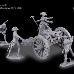CONTINENTAL ARTILLERY American Revolution