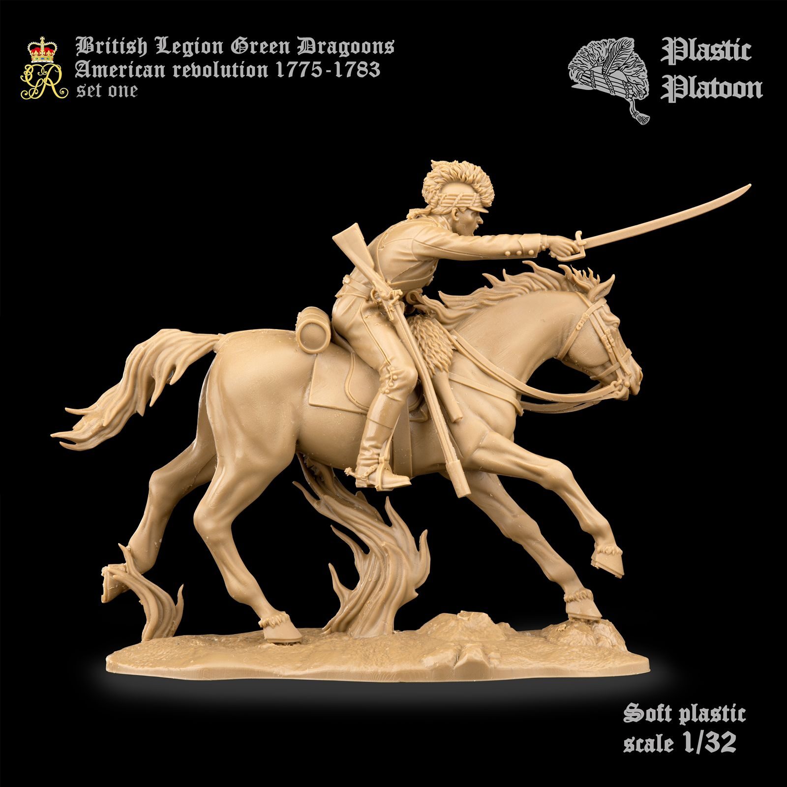 BRITISH LEGION GREEN DRAGON SET ONE American Revolution