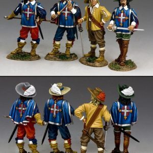The 3 Musketeers & D'Artagnan
