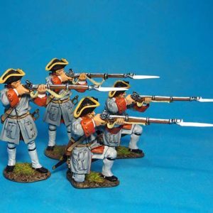 4 Line Infantry Firing, REGIMENT de BEARN
